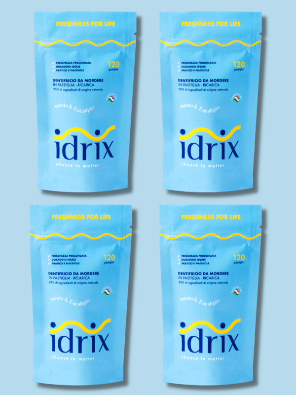 dentifricio solido ricarica Idrix